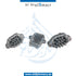 HEADLIGHT LED MODULE for BMW 3 SERIES 2011-2015 models
